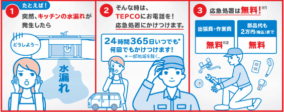 東京電力キャンペーン【TEPCO】安心サービスつき｜電気とガスをまとめた場合